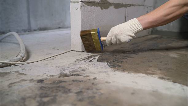 SJ Waterproofing Pros Waterproofing coverage map for Grammer, IN and surrounding area